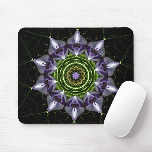 Bloemmousepad Muismat (Met muis)