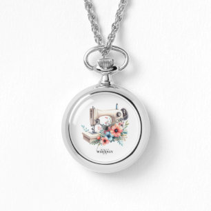  bloemnaaimachine monogram horloge