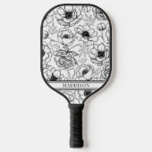 bloemnaam pickleball paddle (Voorkant)