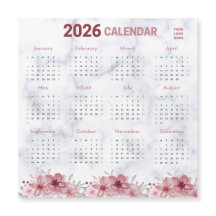 Bloemontwerp 2026 Paarse Bloem met Aangepast Logo