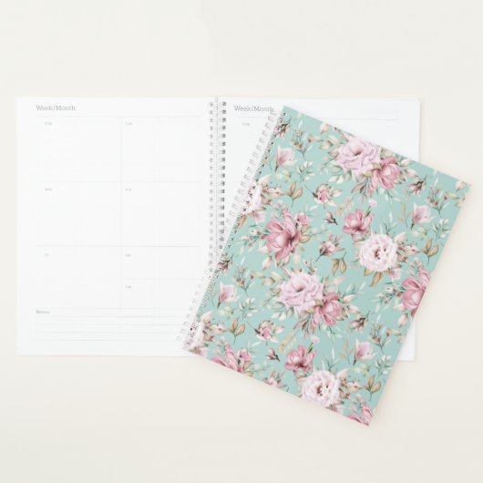 Bloemontwerp blauw planner (Display)