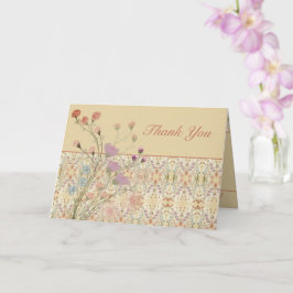 Bloemontwerp met patroondetails kaart