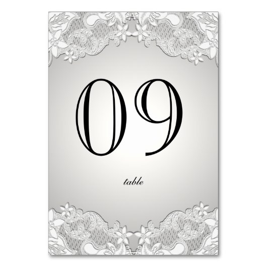 Bloemontwerp Zilvergrijs Kaart (Achterkant)