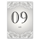 Bloemontwerp Zilvergrijs Kaart (Voorkant)