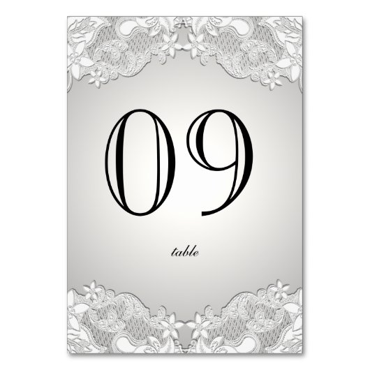 Bloemontwerp Zilvergrijs Kaart (Voorkant)