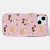  bloempaard Case-Mate iPhone case (Achterkant (horizontaal))