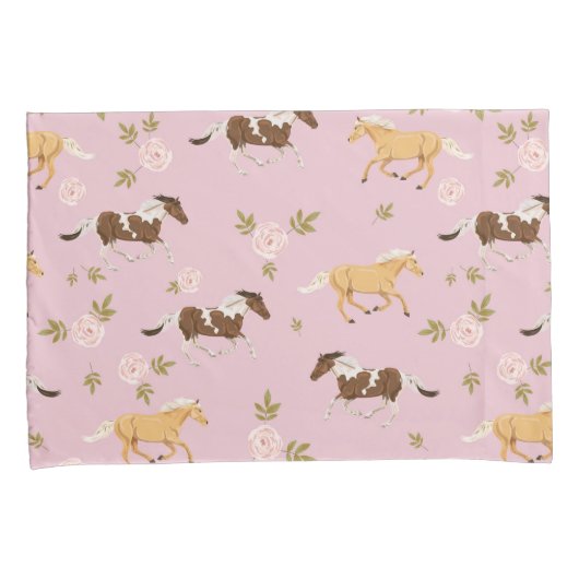 bloempaard kussensloop (Voorkant-Rechts)