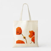 Bloempapaver Bloem Bruidsmeisje Gift Favoriet Brui Tote Bag (Achterkant)