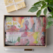 Bloempapier Collage Mixed Media Tissue Paper Tissuepapier (Geschenk)