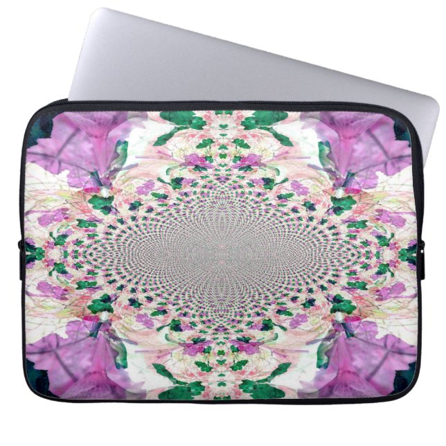 Bloempartij.... Laptop Sleeve (Voorkant)