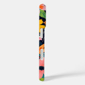 Bloempatchwork kat Case-Mate iPhone case (Achterkant / Rechts)