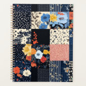  Bloempatchwork Patchwork Pattern (9) Planner (Voorkant)