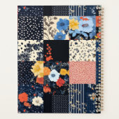  Bloempatchwork Patchwork Pattern (9) Planner (Achterkant)