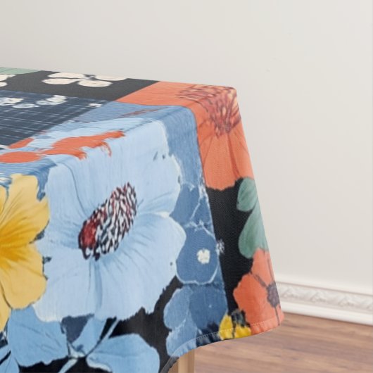  Bloempatchwork Patchwork Pattern (9) Tafelkleed (Voorbeeld)