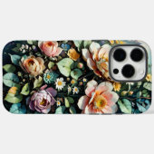 bloempatronen Case-Mate iPhone case (Achterkant (horizontaal))