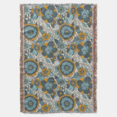  bloempatroon deken (Voorkant Verticaal)