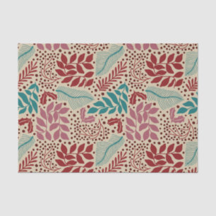 Bloempatroon  Gezellig Kerst Tissuepapier