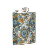 bloempatroon heupfles (Rechts)