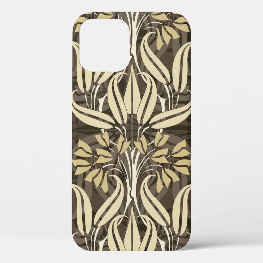 bloempatroon in moderne stijl Case-Mate iPhone case (Achterkant)