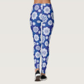 bloempatroon leggings (Achterkant)
