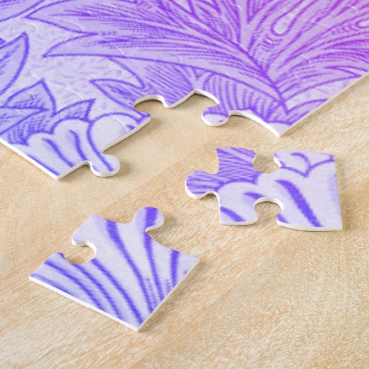 bloempatroon legpuzzel (Zijkant)