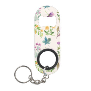 Bloempatroon Lente Bloemen Mini Flessenopener