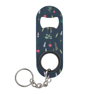 Bloempatroon Lente Bloemen Mini Flessenopener