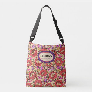 Bloempatroon Lucky Eye Crossbody Tas