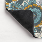  bloempatroon muismat (Hoek)