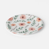 Bloempatroon Party Paper Bord (Gekanteld)