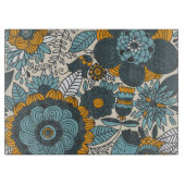  bloempatroon snijplank (Voorkant)