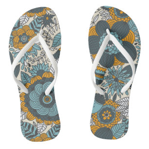  bloempatroon teenslippers