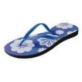 bloempatroon teenslippers (Schuin)