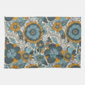 bloempatroon theedoek (Horizontaal)