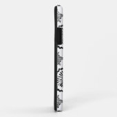 Bloempatroon van hemorragische hemobloem in de ver Case-Mate iPhone case (Achterkant/rechts)