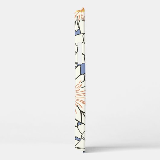 Bloempatroonlotuslib Case-Mate iPhone Case (Achterkant / Rechts)