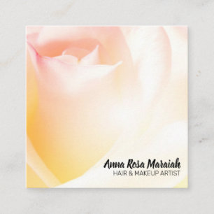 ~* Bloemperzik Roos Bloem Roze Visitekaartje