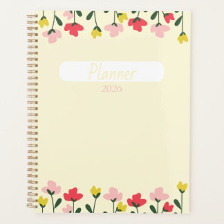 BloemPlanner – Elegante Bloem-Thema Planner