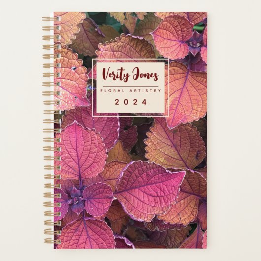 bloemplanner planner (Voorkant)