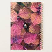 bloemplanner planner (Achterkant)