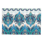 bloemranden: Paisley Design Kussensloop (Achterkant)
