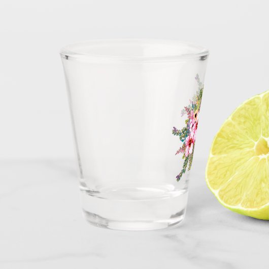 Bloemregeling Shot Glas (Links)