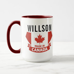 Bloemrijke Canada-dag Schattig Canadees Mok