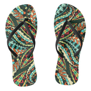 Bloemrijke en glamour naadloze stijlvolle teenslippers