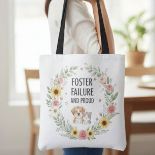 Bloemrijke Foster Mislukking – Trots Huisdier Adop Draagtas