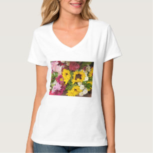 Bloemrijke groet t-shirt