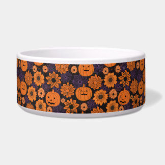 Bloemrijke Halloween Voerbakje
