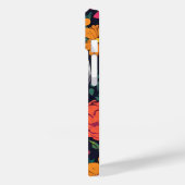 Bloemrijke kleurrijke schedelkunst Case-Mate iPhone case (Achterkant / Links)