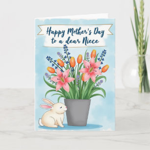 Bloemrijke Lente Bloesem Kaart