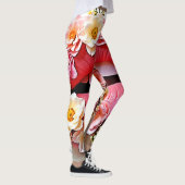 Bloemrijke Lipkunstenaarschap Leggings (Rechts)
